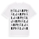 Häljarp ordlek t-shirt