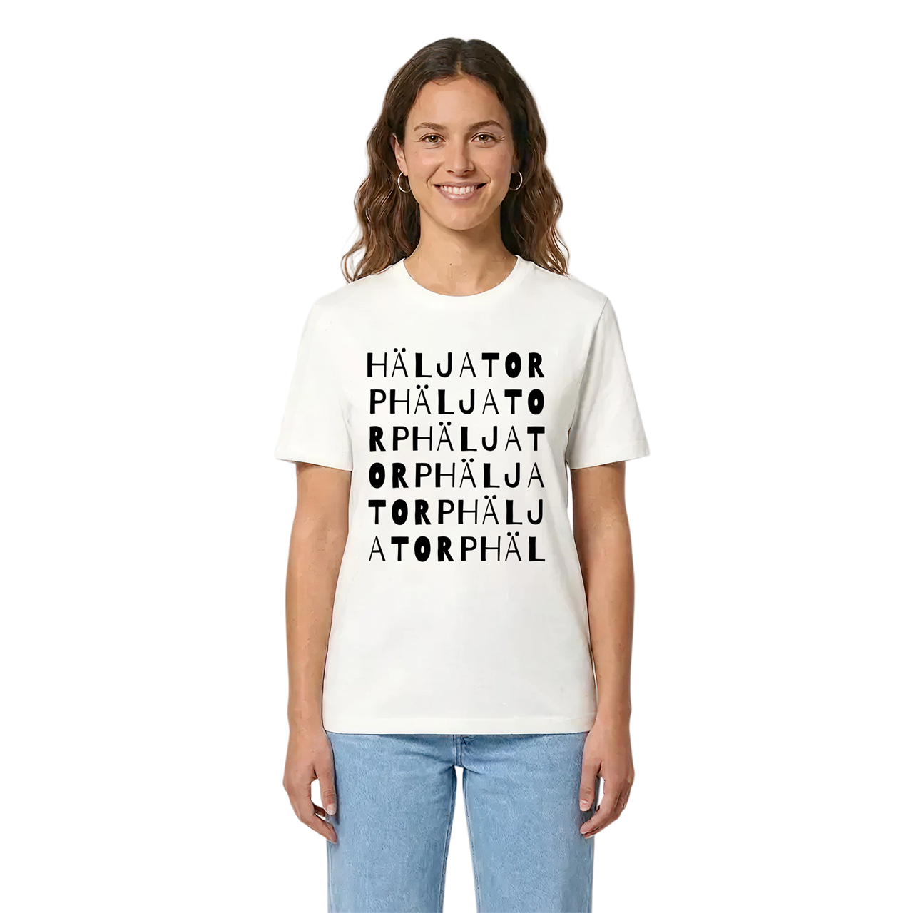 Häljatorp ordlek t-shirt i miljö