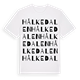 Hålkedalen ordlek t-shirt