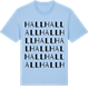 Blue Soul t-shirt med Hall ordlek t-shirt