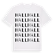 Hall ordlek t-shirt