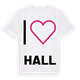 Jag älskar Hall t-shirt stort tryck