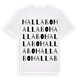 Hallabo ordlek t-shirt