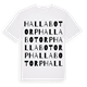 Hallabotorp ordlek t-shirt