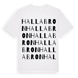 Hallabron ordlek t-shirt – ekologisk bomull t-shirt från Pinshirt