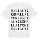 Hallalycke ordlek t-shirt
