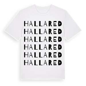 Hallared ordlek t-shirt – ekologisk bomull t-shirt från Pinshirt