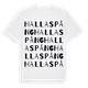 Hallaspång ordlek t-shirt