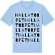 Blue Soul t-shirt med Hallatorpet ordlek t-shirt