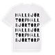 Hallbjörtorp ordlek t-shirt
