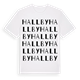 Hallby ordlek t-shirt