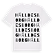 Hälldesborg ordlek t-shirt
