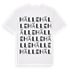 Hälle ordlek t-shirt