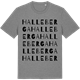 Mid Heather Gray t-shirt med Halleberga ordlek t-shirt