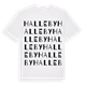 Halleby ordlek t-shirt