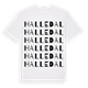 Halledal ordlek t-shirt