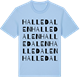 Blue Soul t-shirt med Halledalen ordlek t-shirt