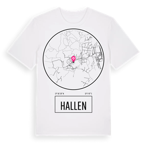 Hallen t-shirt – ekologisk bomull t-shirt från Pinshirt