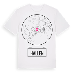 Hallen t-shirt – ekologisk bomull t-shirt från Pinshirt