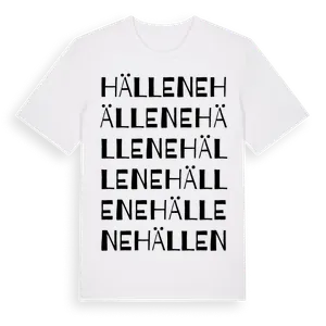 Hällene ordlek t-shirt – ekologisk bomull t-shirt från Pinshirt