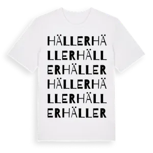 Häller ordlek t-shirt – ekologisk bomull t-shirt från Pinshirt
