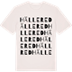 Vintage White t-shirt med Hällered ordlek t-shirt