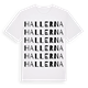 Hallerna ordlek t-shirt