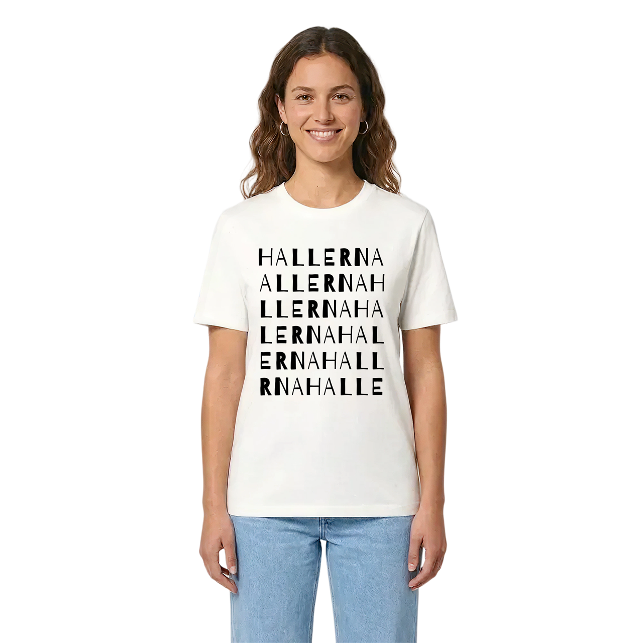 Hallerna ordlek t-shirt i miljö