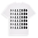 Halleröd ordlek t-shirt