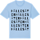 Blue Soul t-shirt med Hällesäter ordlek t-shirt