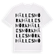 Hällesmörk ordlek t-shirt