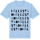 Blue Soul t-shirt med Hällestad ordlek t-shirt