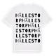 Hällestorp ordlek t-shirt