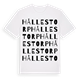 Hållestorp ordlek t-shirt