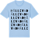 Blue Soul t-shirt med Hällevad ordlek t-shirt