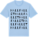 Blue Soul t-shirt med Hallfallet ordlek t-shirt