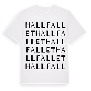 Hallfallet ordlek t-shirt – ekologisk bomull t-shirt från Pinshirt
