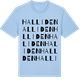 Blue Soul t-shirt med Halliden ordlek t-shirt