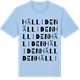 Blue Soul t-shirt med Hälliden ordlek t-shirt