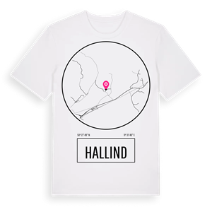 Hallind t-shirt – ekologisk bomull t-shirt från Pinshirt