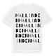 Hallinden ordlek t-shirt