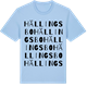 Blue Soul t-shirt med Hällingsbo ordlek t-shirt