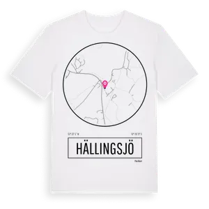 Hällingsjö t-shirt – ekologisk bomull t-shirt från Pinshirt