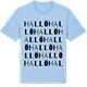 Blue Soul t-shirt med Hallö ordlek t-shirt