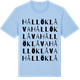 Blue Soul t-shirt med Hållö klåva ordlek t-shirt