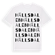 Hällsdalen ordlek t-shirt