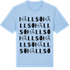 Blue Soul t-shirt med Hällsö ordlek t-shirt