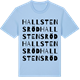 Blue Soul t-shirt med Hallstensröd ordlek t-shirt