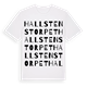 Hallstenstorpet ordlek t-shirt