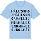 Blue Soul t-shirt med Hållsunga ordlek t-shirt